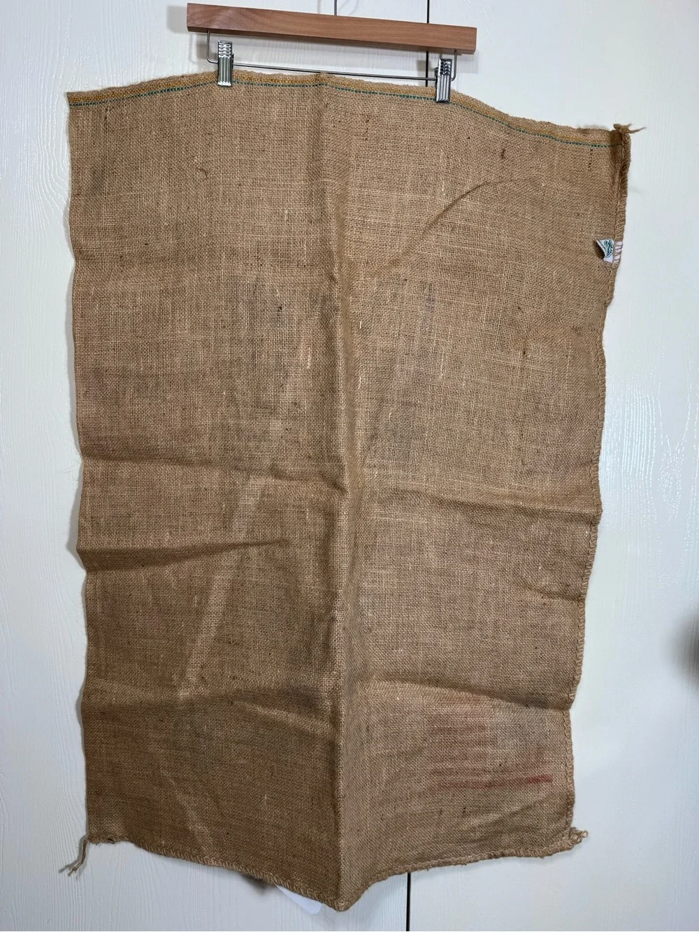 UVVW Decaf Jute Bag Burlap Coffee Sack Houston, Texas